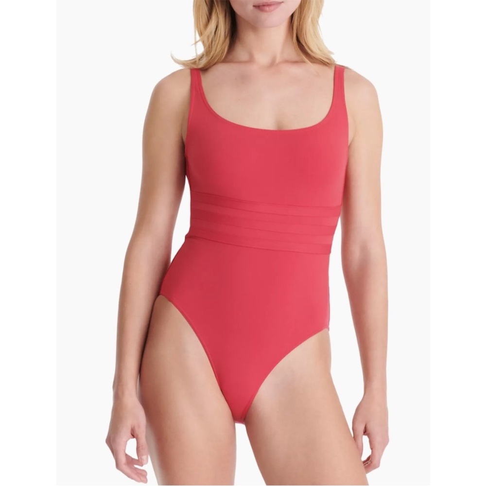 ERES Asia Corail Swimsuit Pink Bodysuit Medium